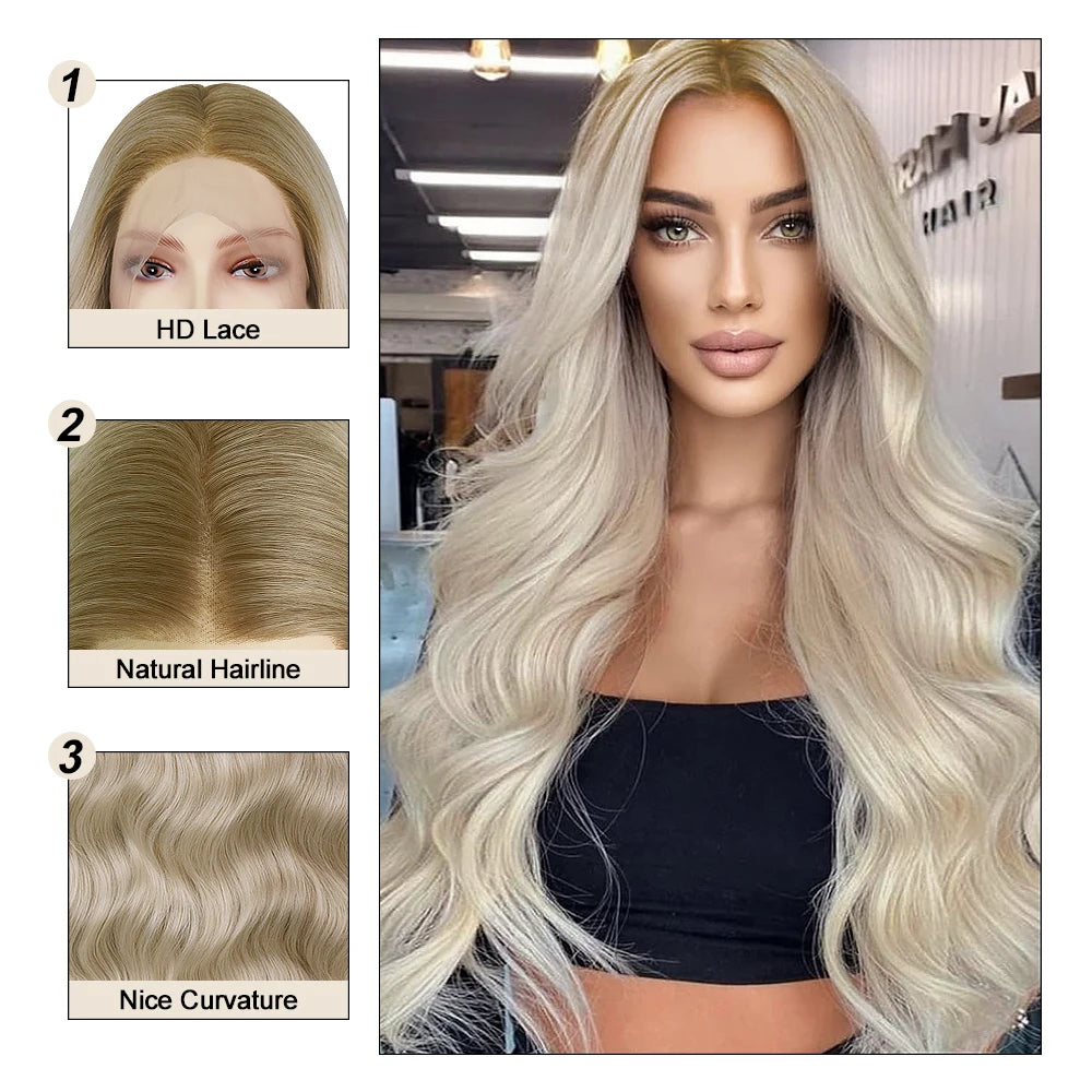 Blonde Body Wave Lace Front Wig