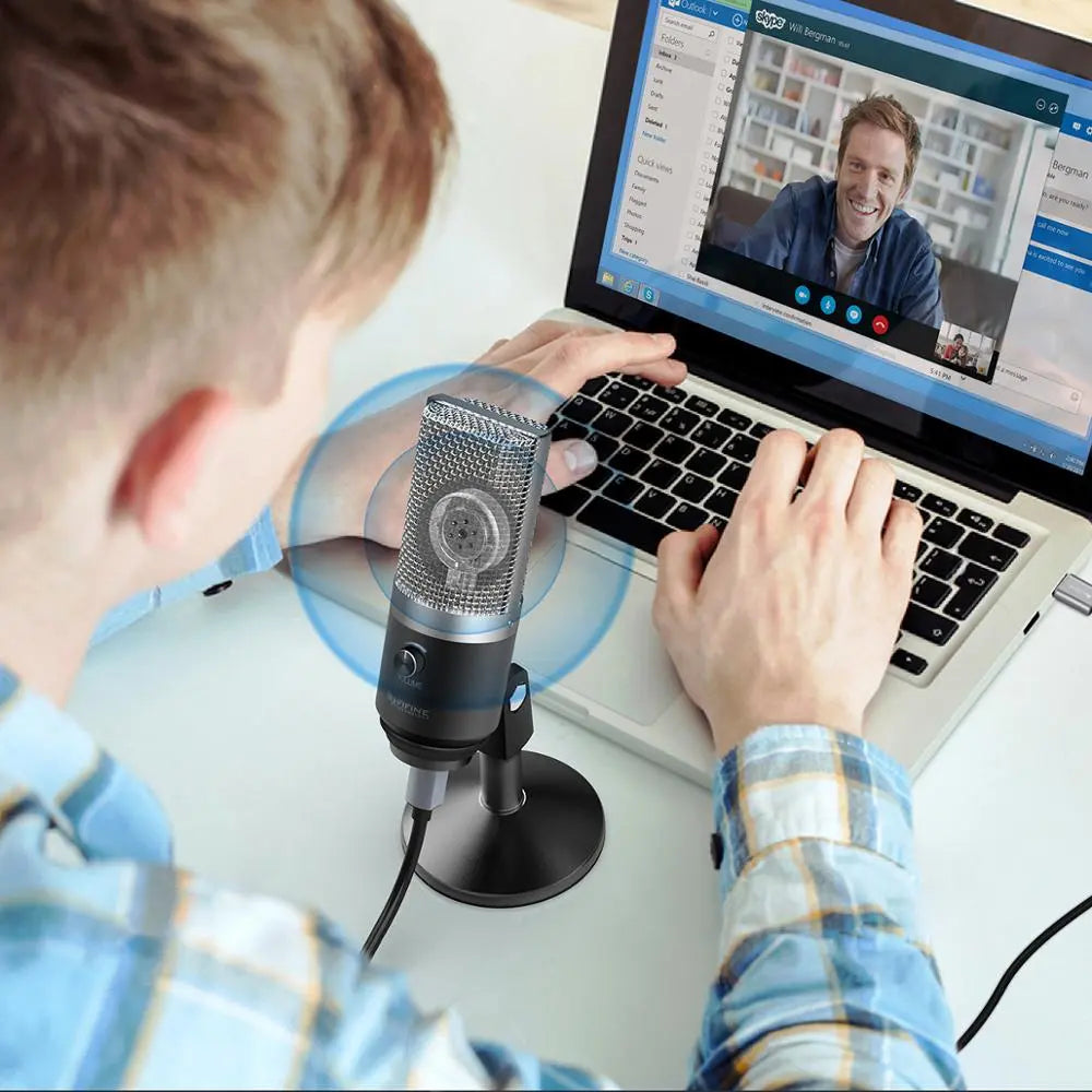USB Microphone for Recording Streaming Voice Overs