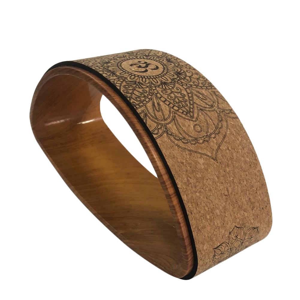Natural Cork Yoga Wheel Circle