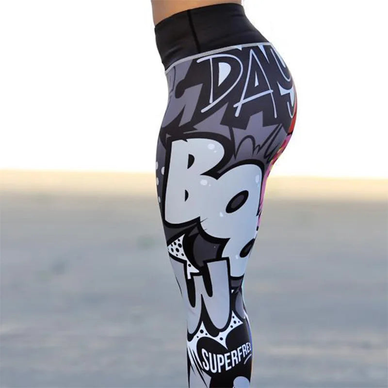 Print Yoga Pants