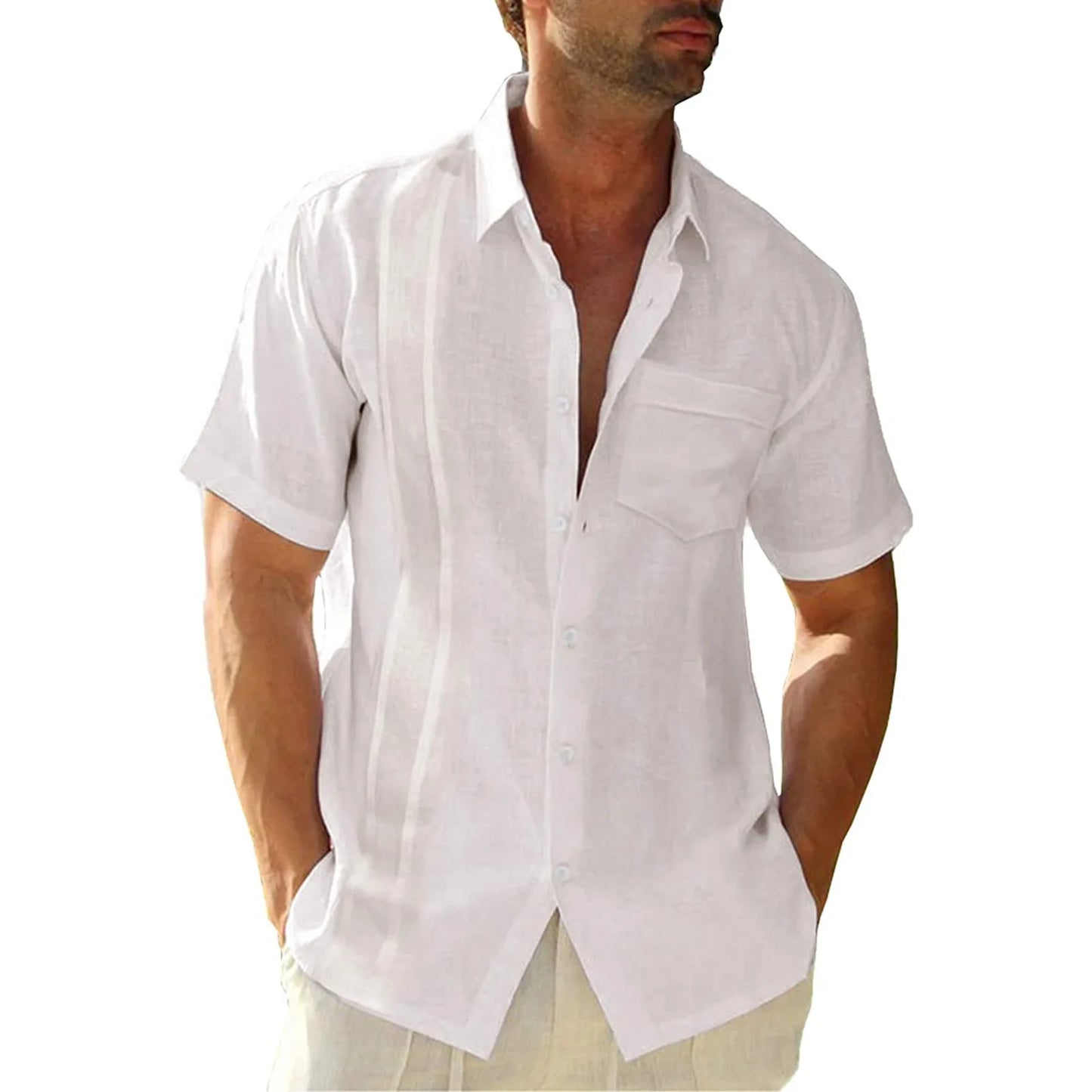 Short Sleeved Plain Shirt