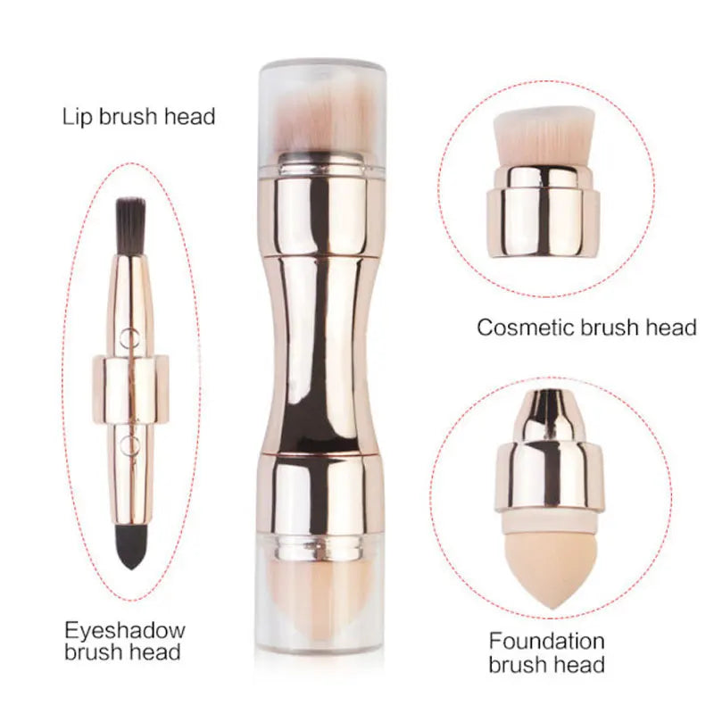 4 In 1 Multi-functional Makeup Brush