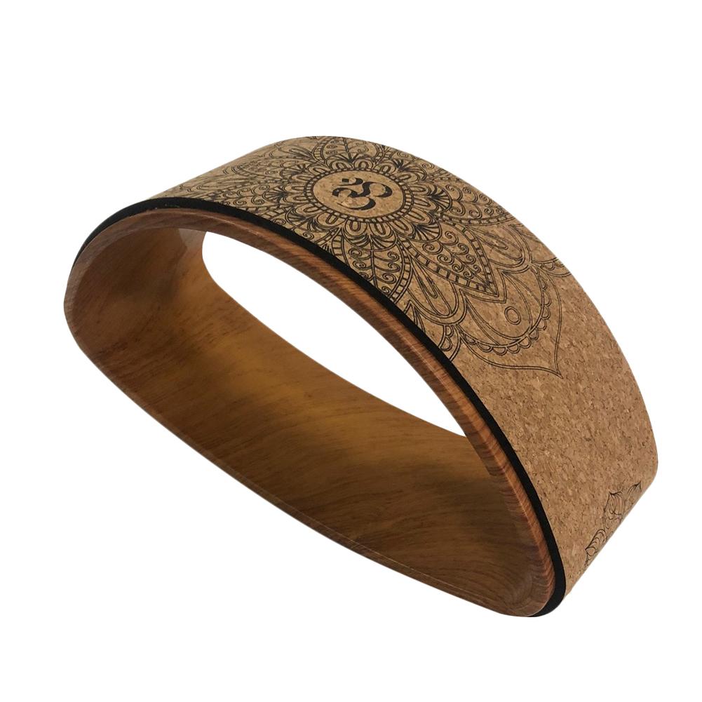 Natural Cork Yoga Wheel Circle