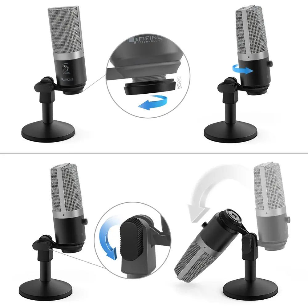 USB Microphone for Recording Streaming Voice Overs