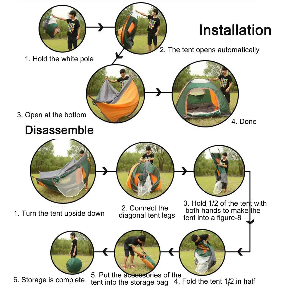 Quick Automatic Opening Tent