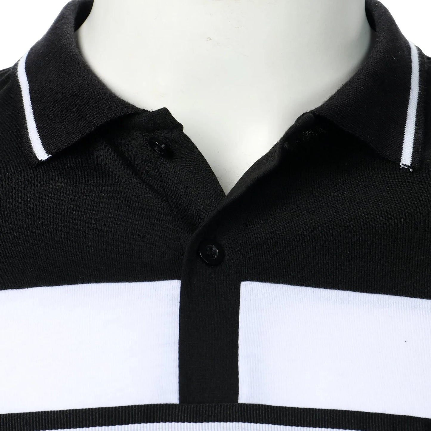 Black & White  Button Shirt