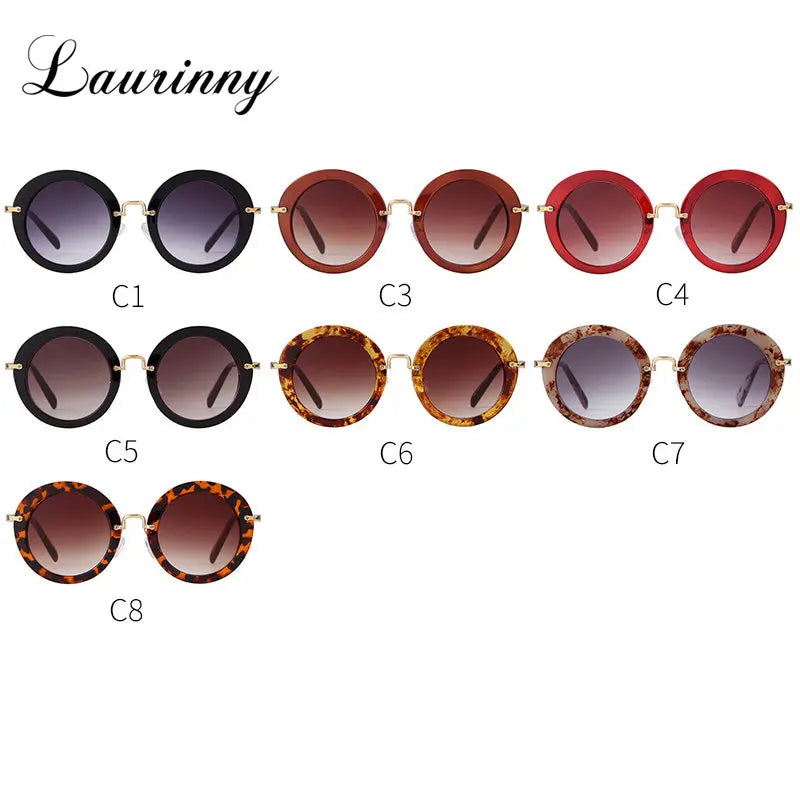 Retro Round Sunglasses