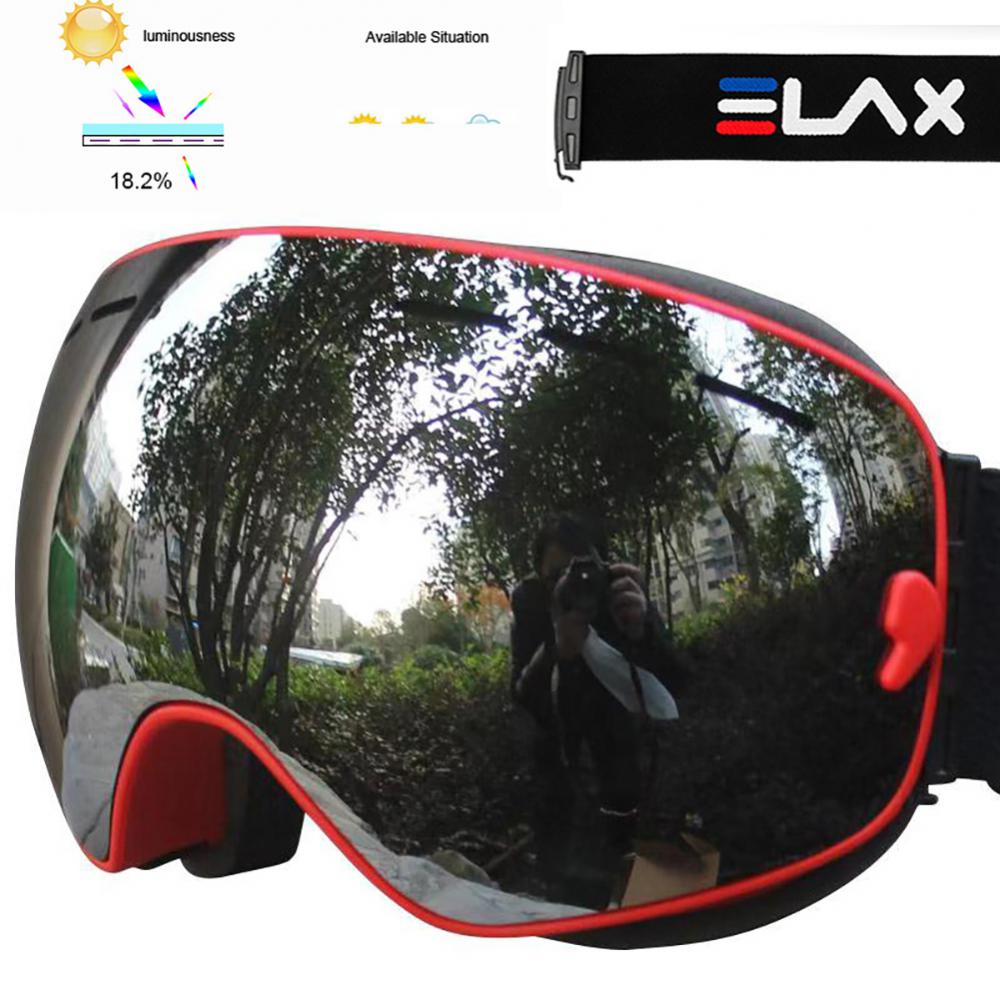 Double Layer Anti-fog Ski Goggles - suniah