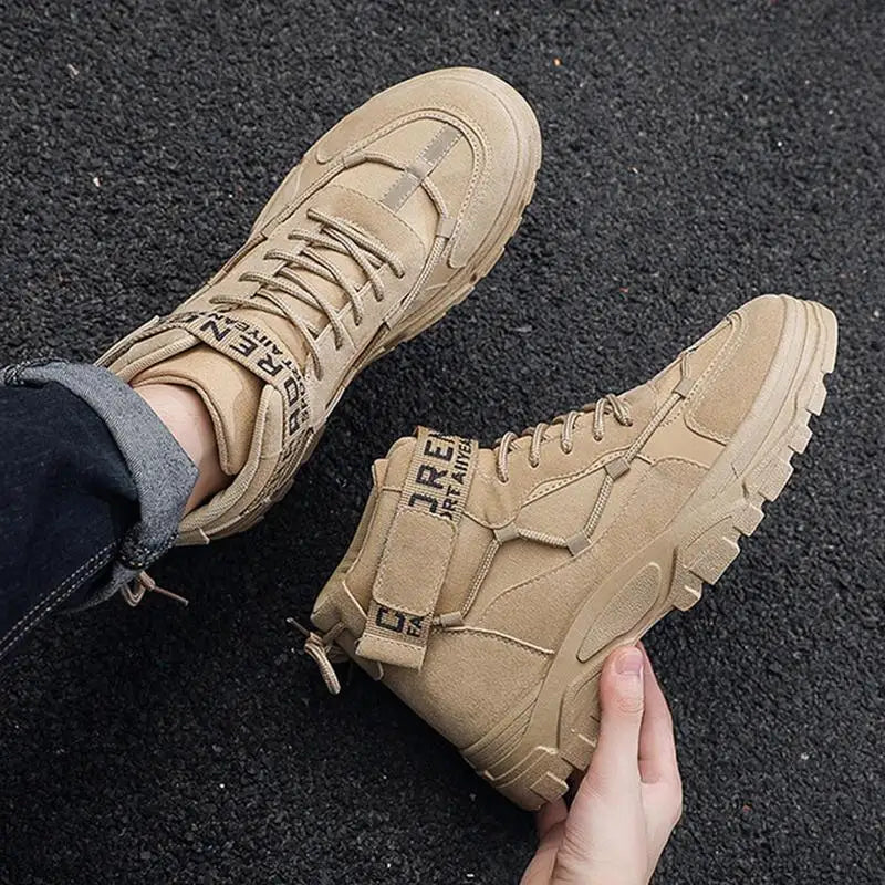 High Top Hiking Boots