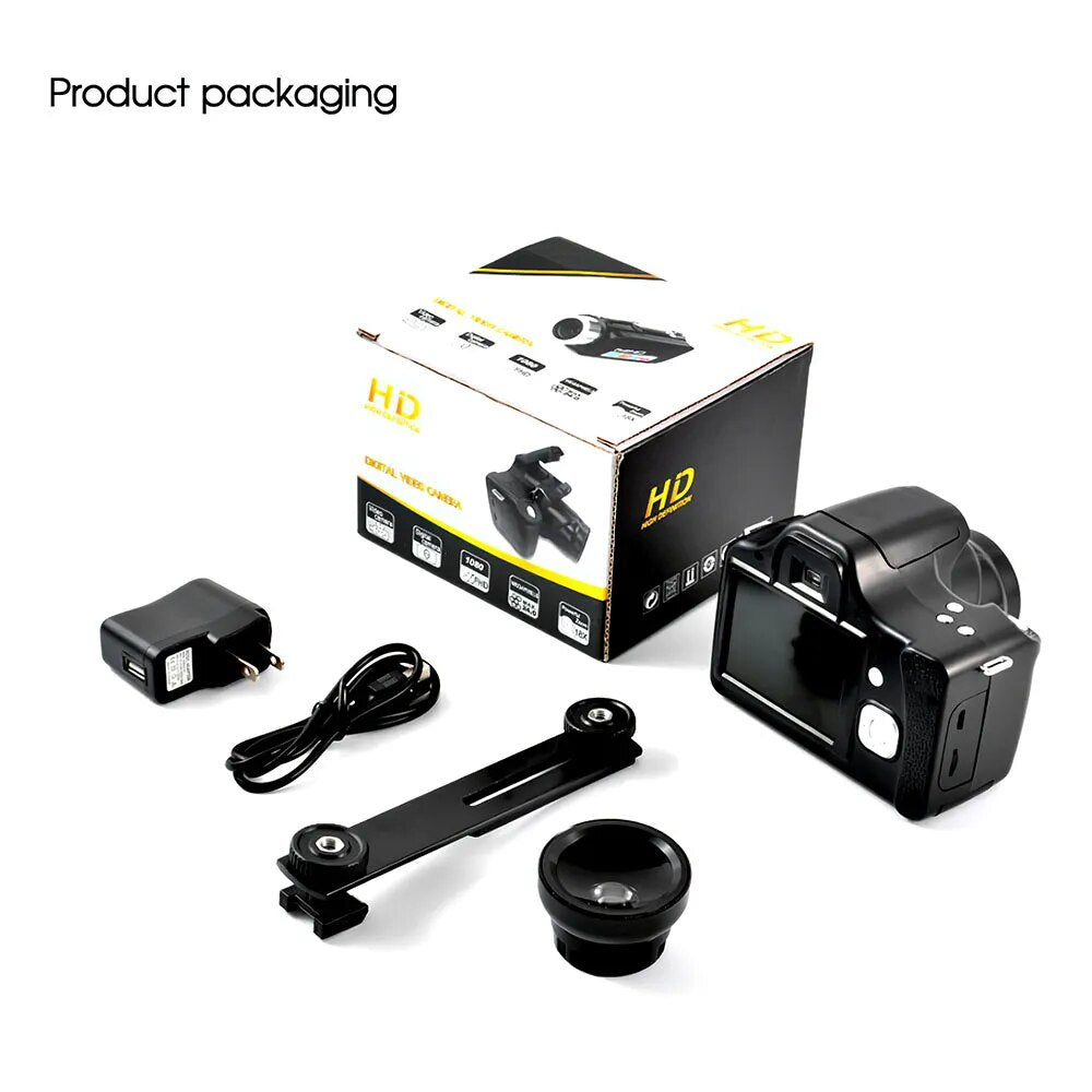 DSLR Telephoto Digital Camcorder Full HD