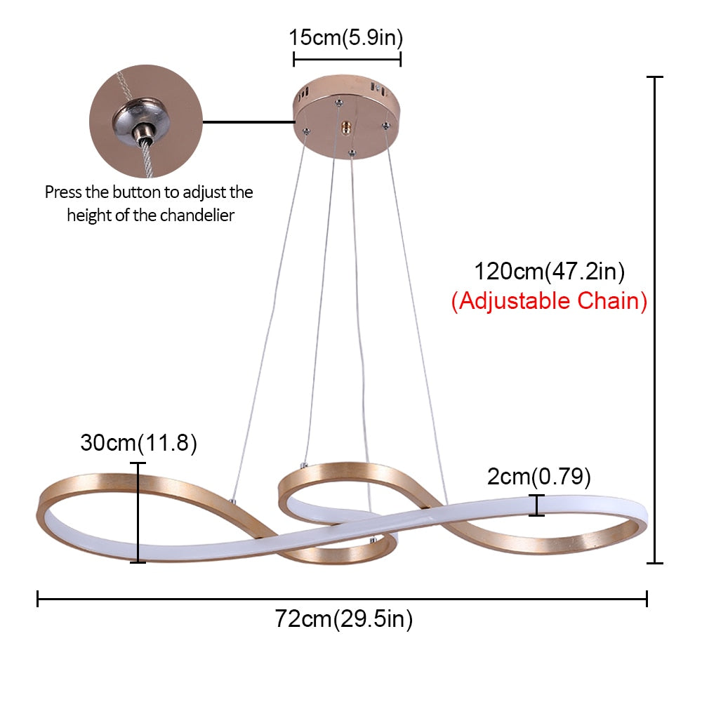 Modern Chandelier Cord