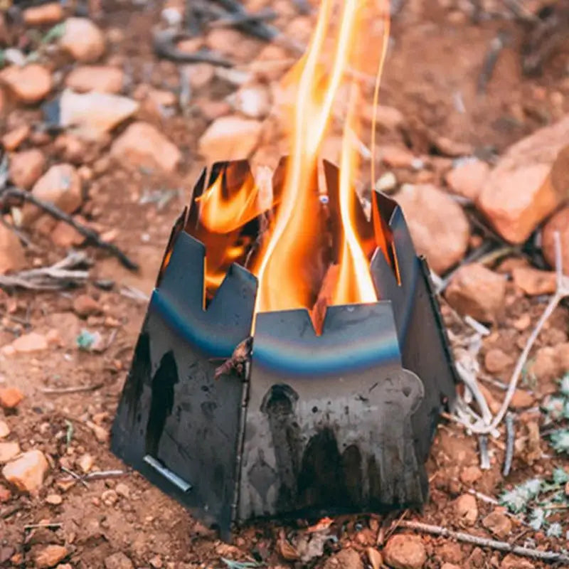 Stainless Steel Foldable Camping Stove