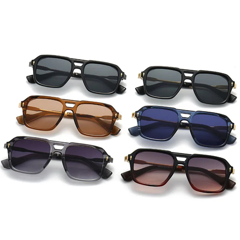 Vintage Double Beam Sunglasses