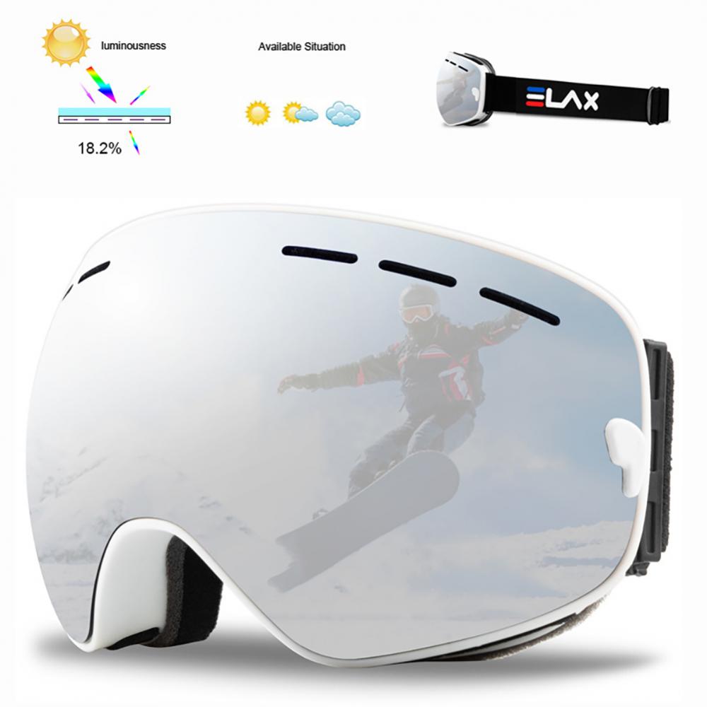 Double Layer Anti-fog Ski Goggles - suniah