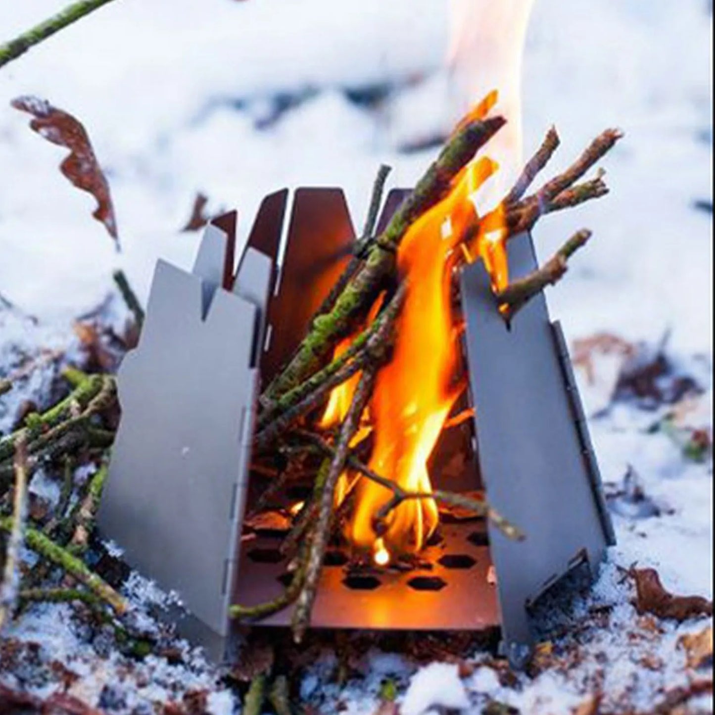 Stainless Steel Foldable Camping Stove