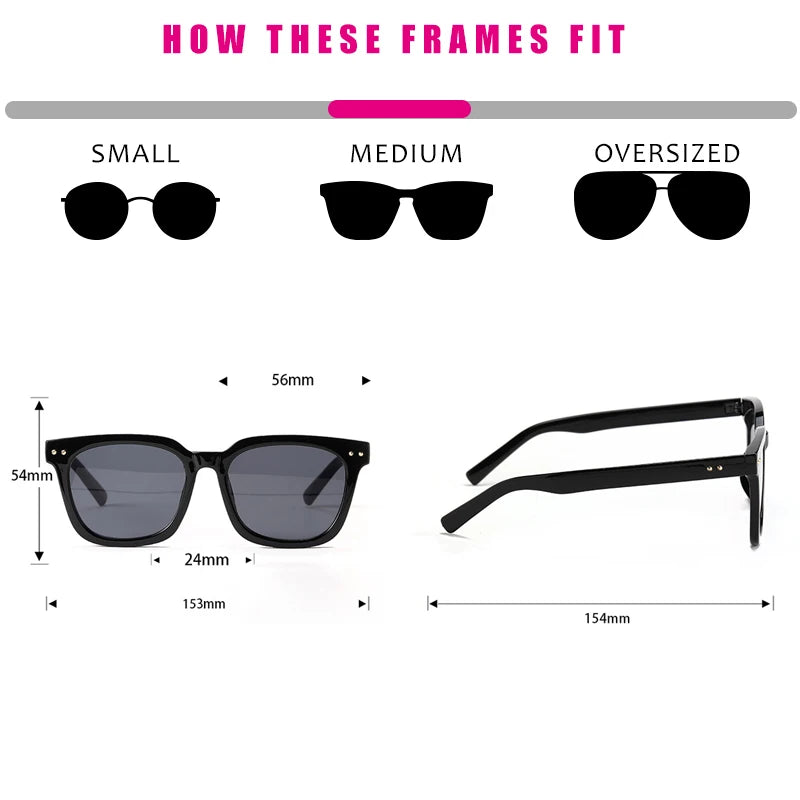 Oversized Square Sunglasses