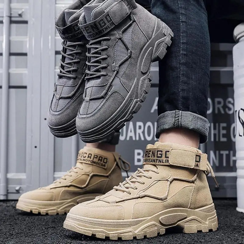 High Top Hiking Boots