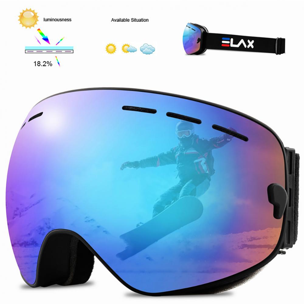 Double Layer Anti-fog Ski Goggles - suniah