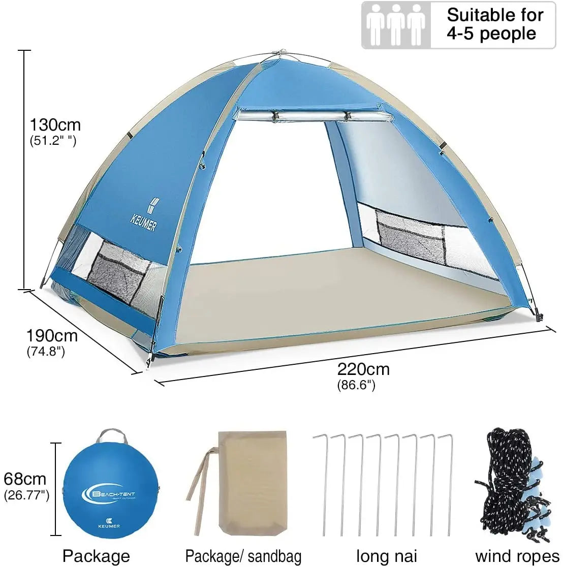 Quick Automatic Opening Tent