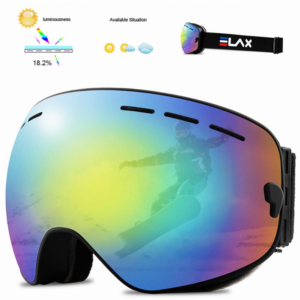 Double Layer Anti-fog Ski Goggles - suniah