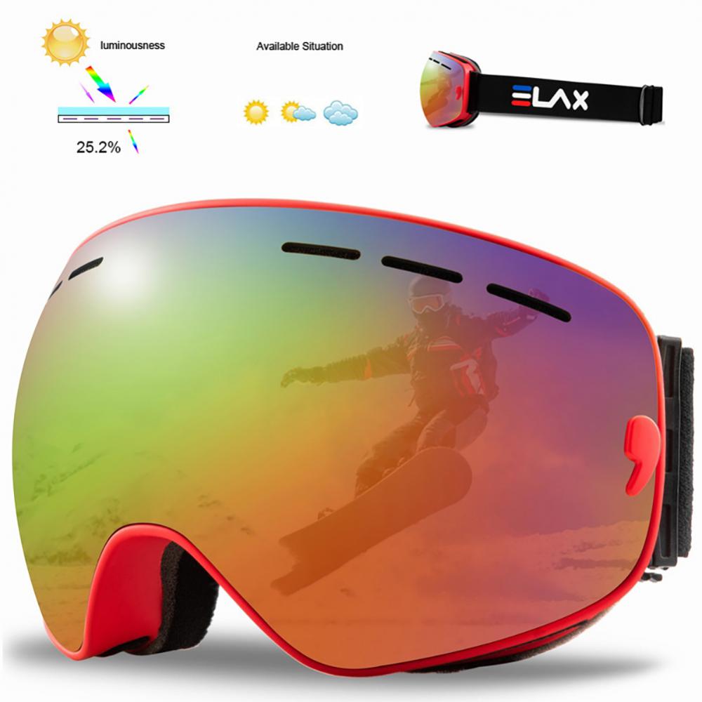 Double Layer Anti-fog Ski Goggles - suniah