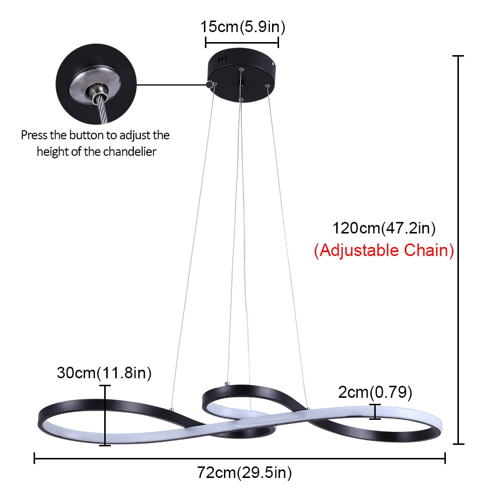 Modern Chandelier Cord