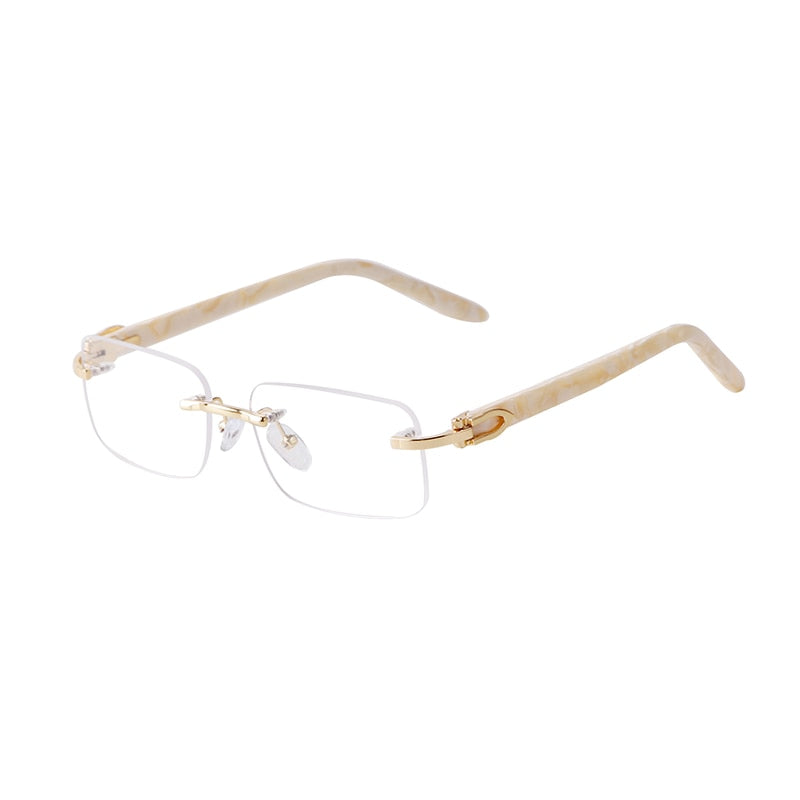 Retro Marbling Frame Sunglasses