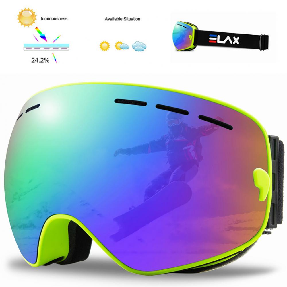 Double Layer Anti-fog Ski Goggles - suniah