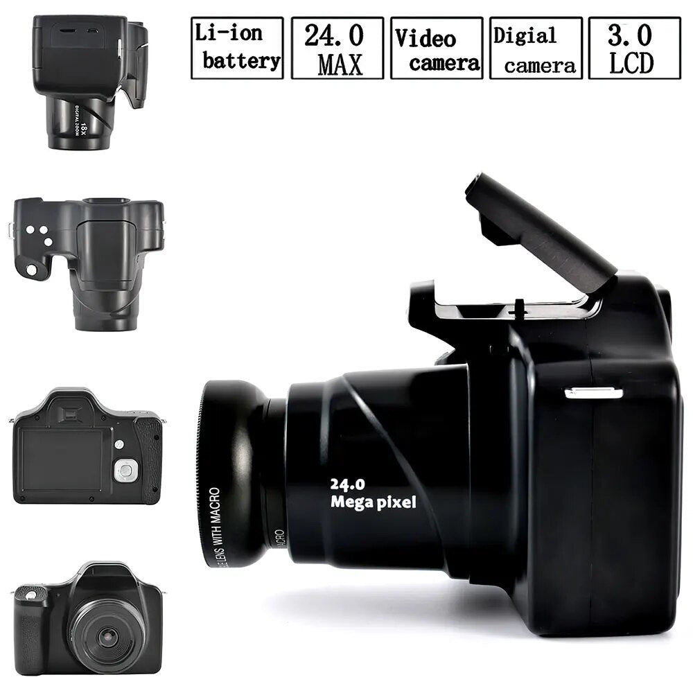 DSLR Telephoto Digital Camcorder Full HD
