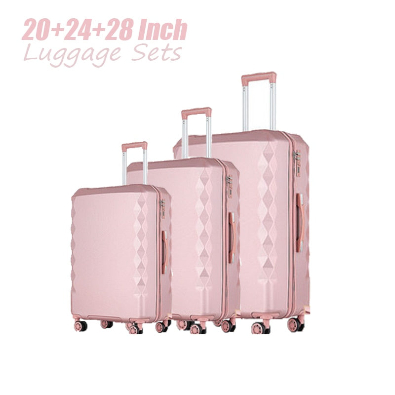 Luggage Set With TSA Lock Portable