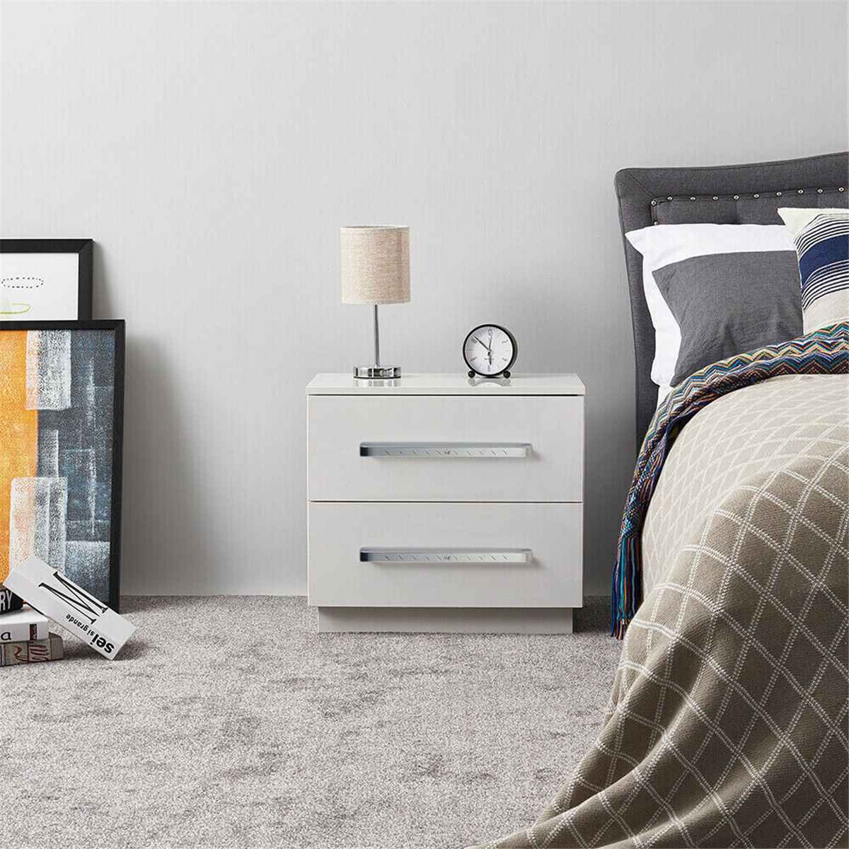 Multifunction Led Nightstand - suniah