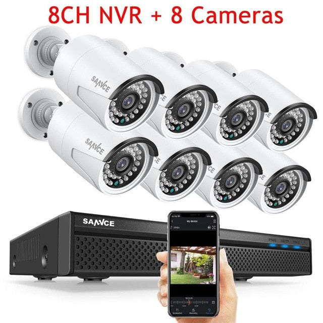 Video Surveillance Security System With Mic Audio - suniah
