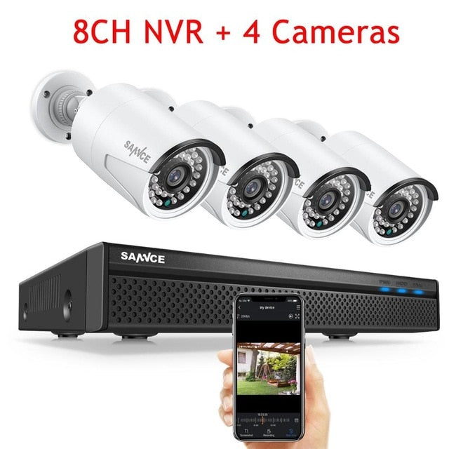 Video Surveillance Security System With Mic Audio - suniah