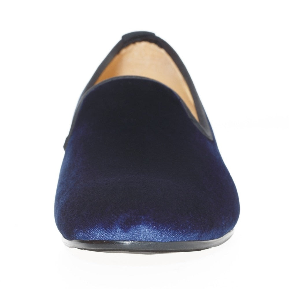 Velvet Loafers - suniah