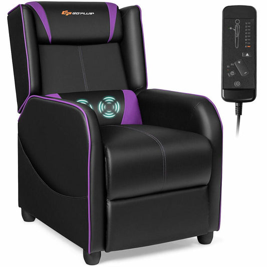 Massage Gaming Recliner Chair - suniah