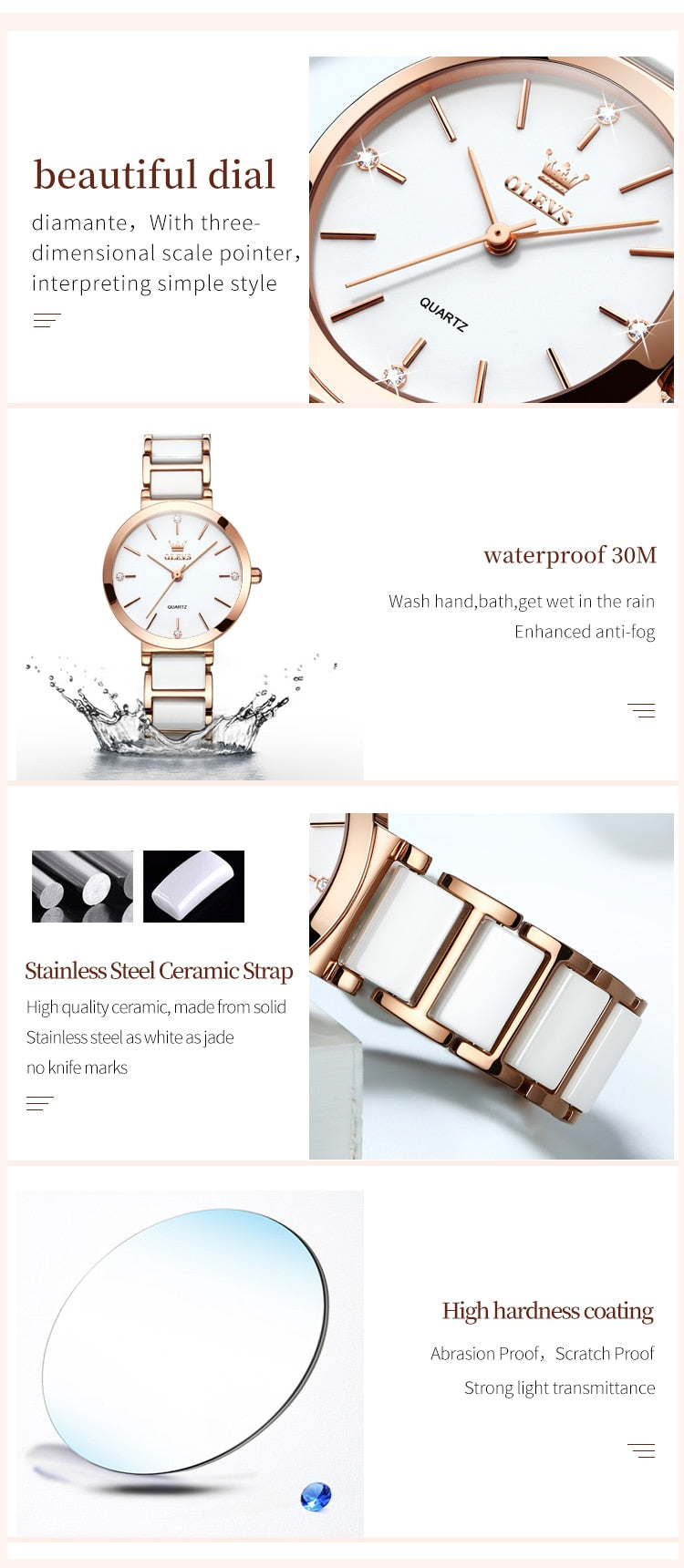 Elegant Bracelet Watch for Women - suniah