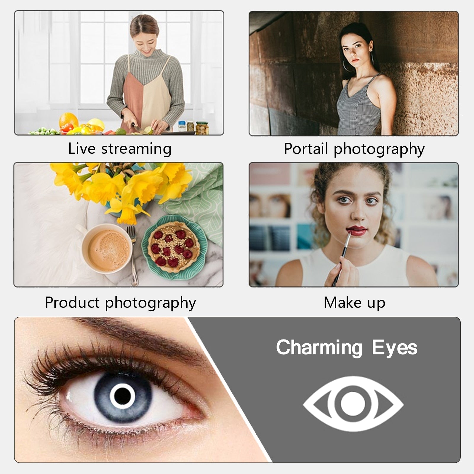 Selfie Ring Phone Stand With Tripod - suniah