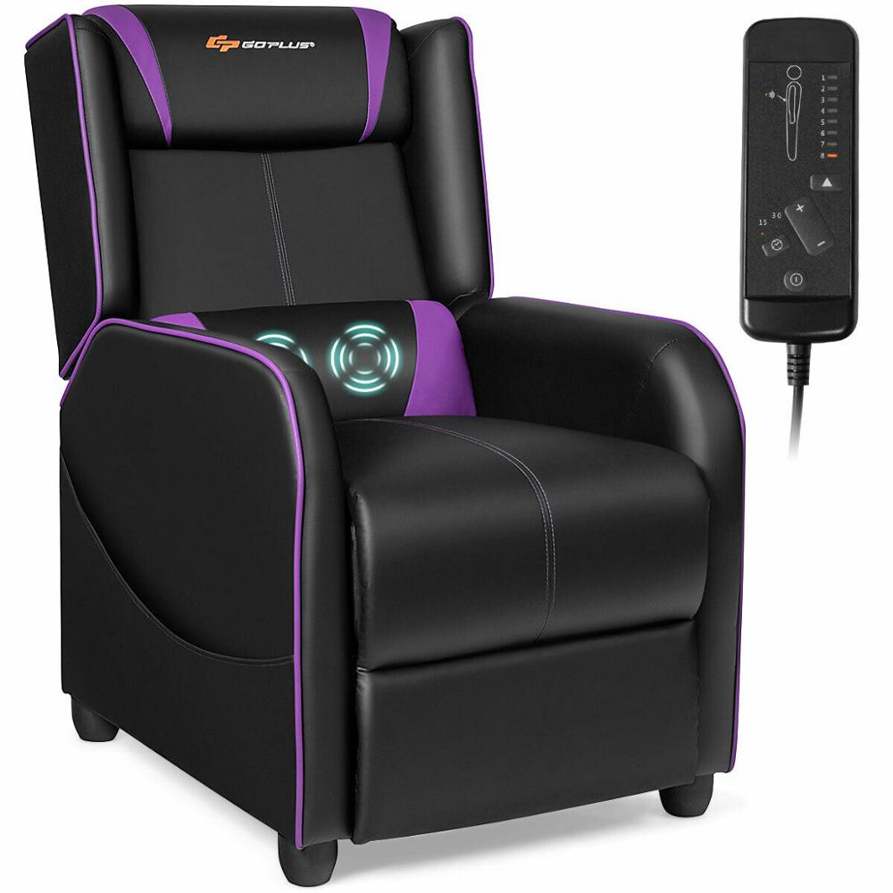 Massage Gaming Recliner Chair - suniah
