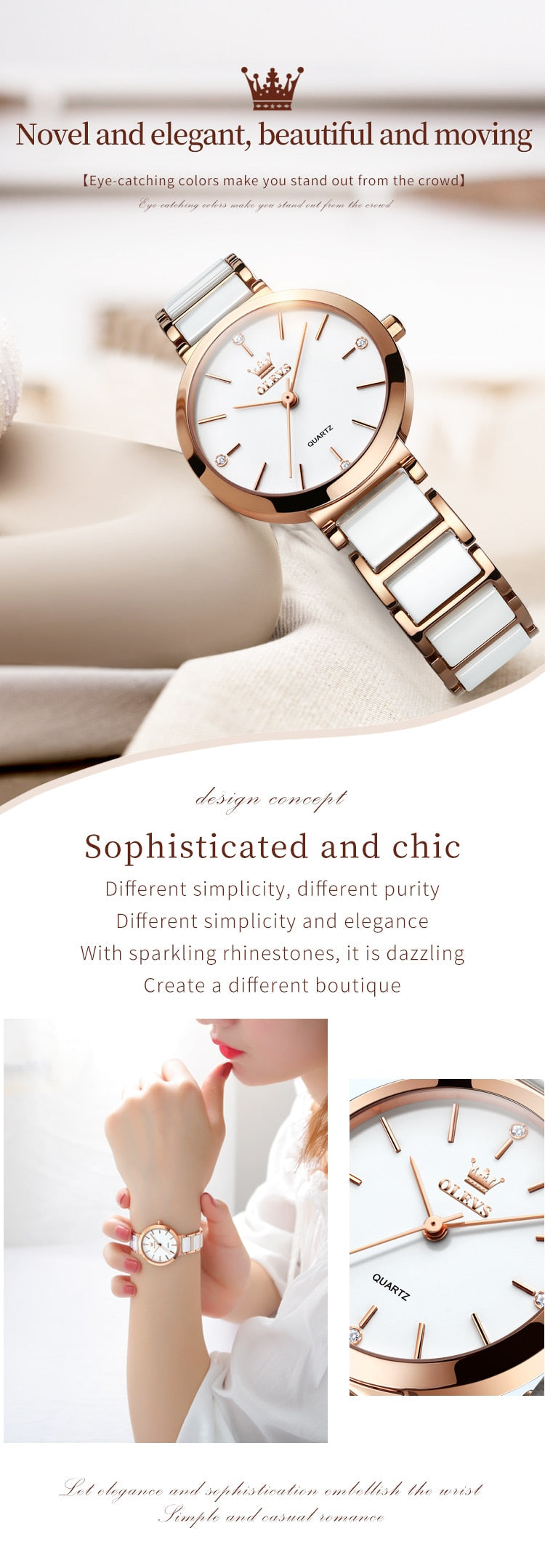 Elegant Bracelet Watch for Women - suniah