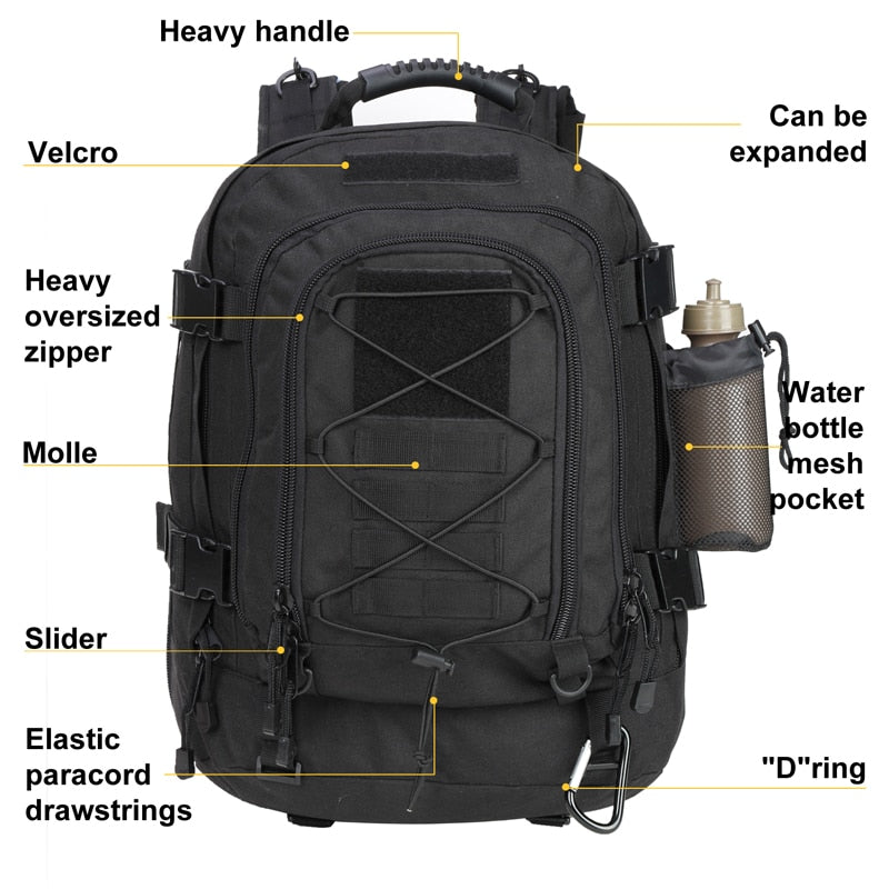 Tactical Travel Backpack - suniah
