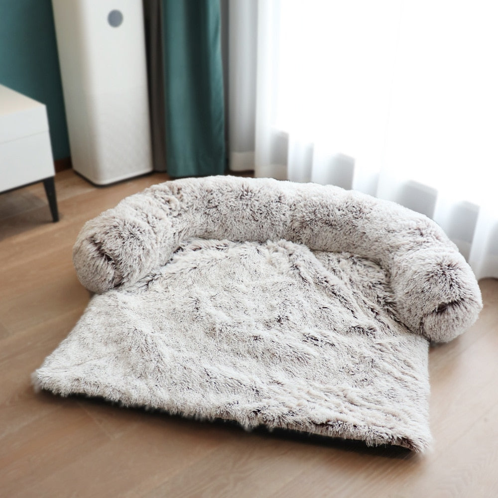 Removable Plush Pet Sofa Bed Sofa - suniah
