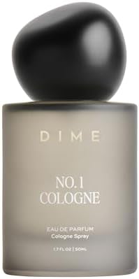 DIME No. 1 Cologne For Men - A Bold Blend of Sparkling Grapefruit, Dark Rum, Amber Woods and Cardamom 1.7 oz / 50 ml