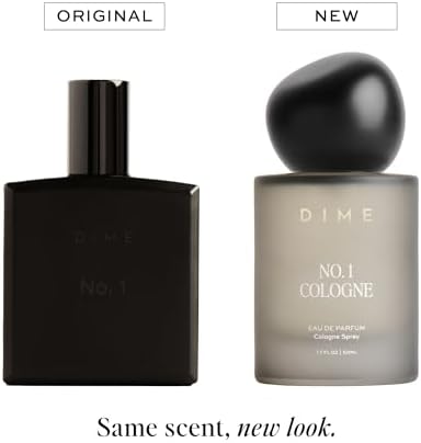 DIME No. 1 Cologne For Men - A Bold Blend of Sparkling Grapefruit, Dark Rum, Amber Woods and Cardamom 1.7 oz / 50 ml