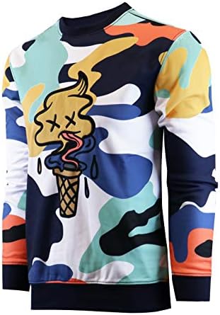 SCREENSHOT SIGNATURE F11076 Premium Fleece Streetwear Graphic Crew Neck Sweatshirt - Classic Fit