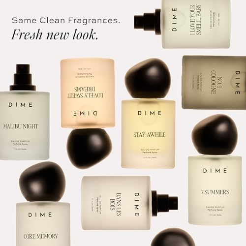 DIME No. 1 Cologne For Men - A Bold Blend of Sparkling Grapefruit, Dark Rum, Amber Woods and Cardamom 1.7 oz / 50 ml