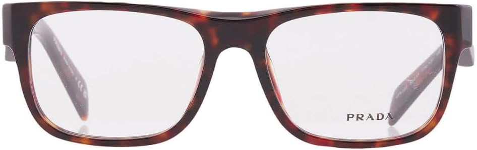 Prada Demo Rectangular Men's Sunglasses PR 22ZV 17N1O1 55
