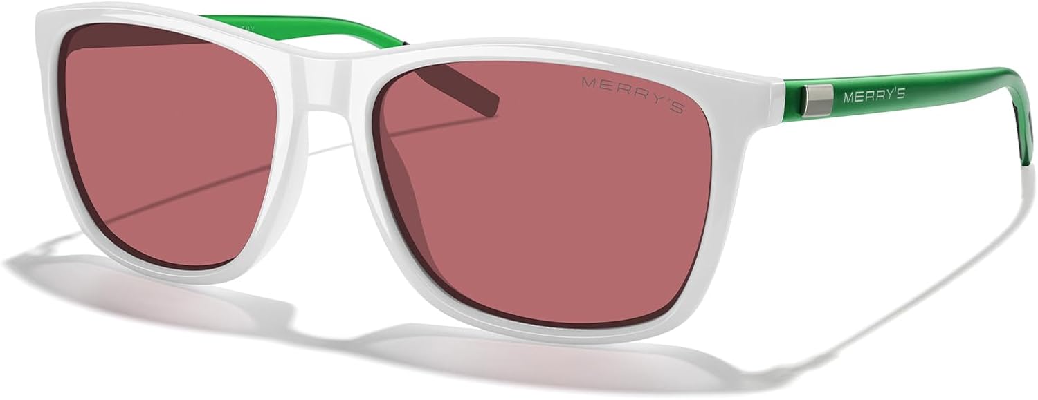 MERRY'S Unisex Polarized Aluminum Sunglasses Vintage Sun Glasses For Men/Women S8286