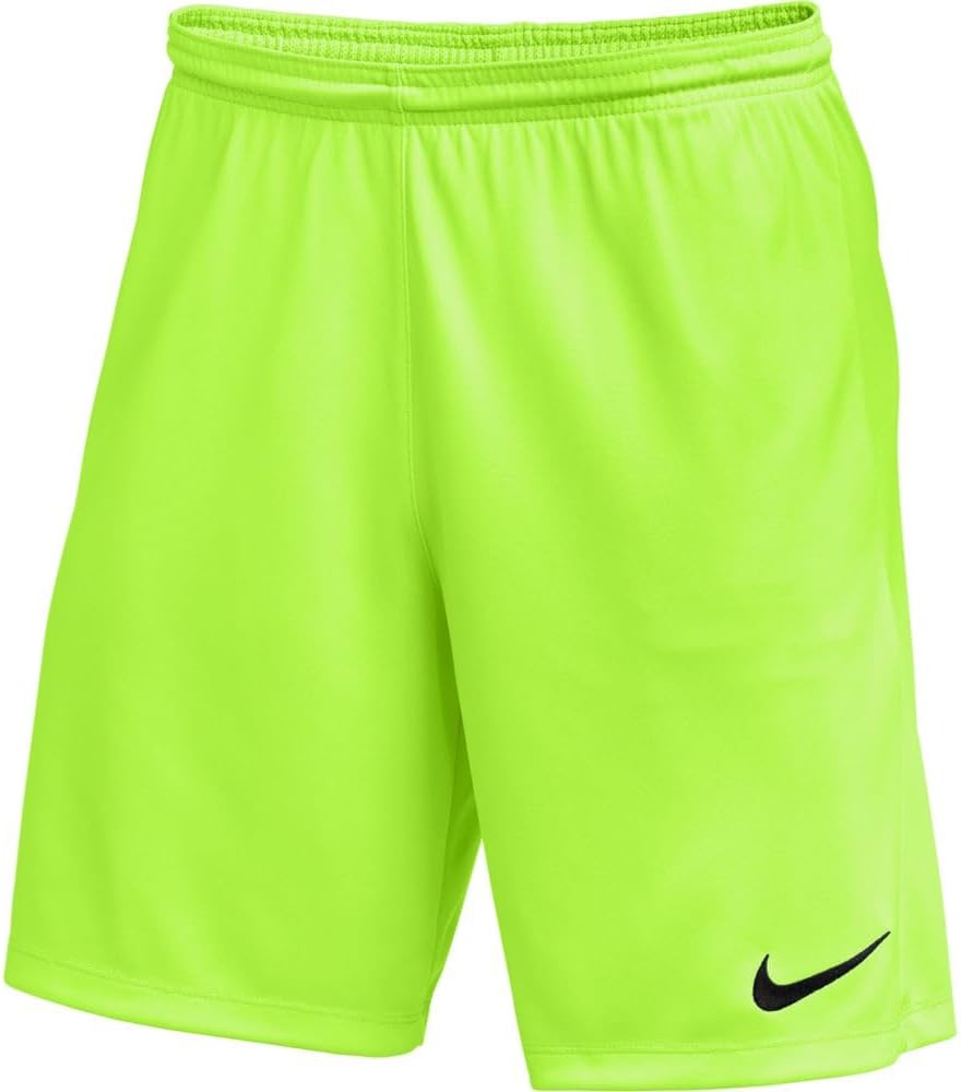Nike Mens Dry Park III Short NB (Volt, Large)