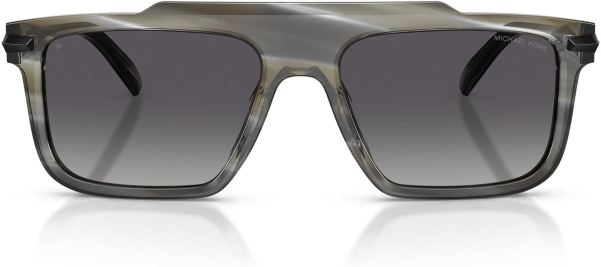 Michael Kors mens Mk2278u Boston Universal Fit Square Sunglasses