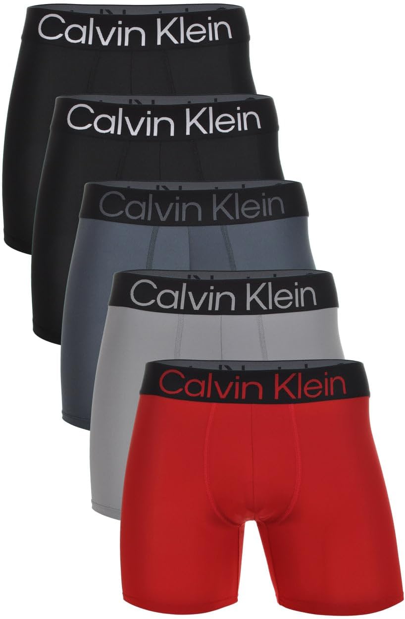 Calvin Klein Microfiber 5-Pack Boxer Briefs